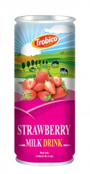 Strawberry milk alu can 250ml